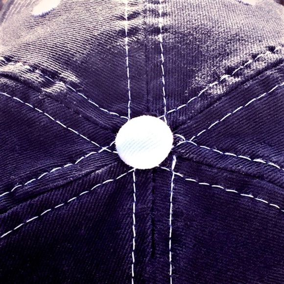 Bmw German Sports Car Official Olympic Games Baseball Hat Cap Blue White Black - Picture 5 of 8